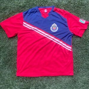 Chivas de Guadalajara red and blue sportswear jersey XL #ChivasDeGuadalajara